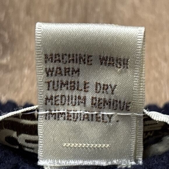 Vintage Campus Cable Knit Sweater Mens Medium - Picture 3 of 8